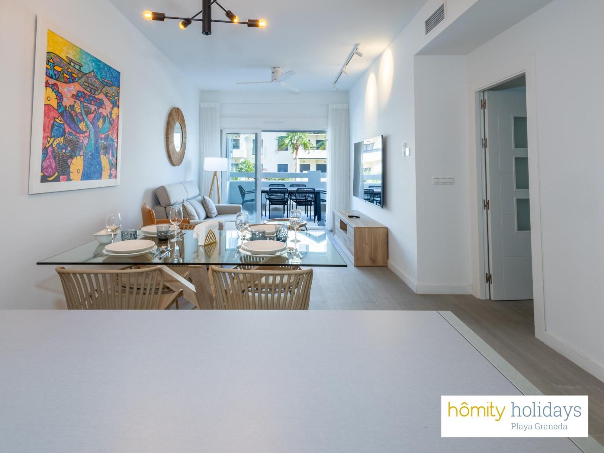 Homity Holidays - Playa Granada - Marina Golf Motril Eksteriør bilde